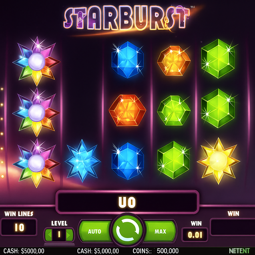 22bet - Starburst Slot Game - NetEnt